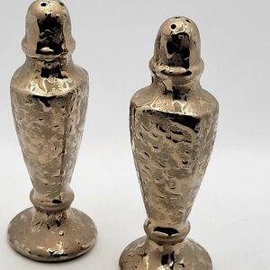 Vintage 22kt WEEPING GOLD salt 🧂 and pepper 🌶 shakers